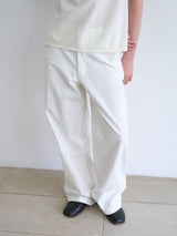 Hazel wide pants (Ivory)