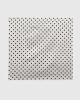 mica square dot scarf
