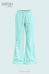 ラウンジ レタリング ミント ロング パンツ(PANTS)