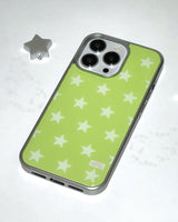 [made] soda jelly star phone case (MagSafe epoxy silver bumper)