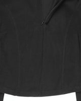 LINE HOOD HALF ZIP-UP
