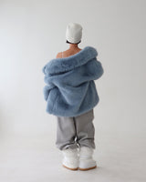 Side shirring napping jogger & wide pants