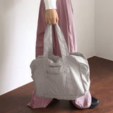 Cornyn Nylon Zipper Big Shoulder Bag