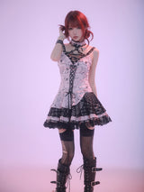 EvilTooth ct06-4 Series Graffiti Band Performance Outfit Subculture Hot Girl Sweet and Cool