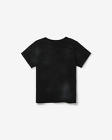 デニムパッチウォッシングTシャツ [ ブラック ]