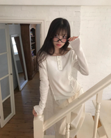 looper back eyelet cotton wide pt