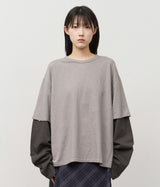 パックスラブレイヤード長袖Tシャツ