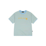PUNK MANIA Two-Tone Stripe Overfit Short Sleeves (SSTSTD-0240)
