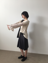 YWD プリーツ スカート (2color)