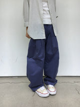 Baker Two-Pintuck Peach Cotton Pants 2C