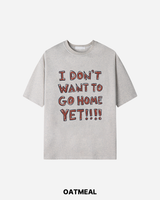 ゴーホームプリンテッドTシャツ