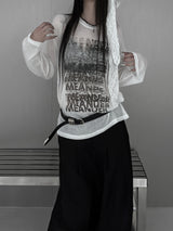 マイルド長袖Tシャツ