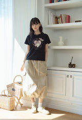 26SS★ ミユキャットクロップ半袖Tシャツ