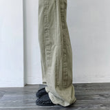 Articulated Washed Wide Trousers