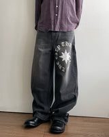 Kane Printing Denim Pants