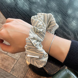 Stripe Scrunch-Blue