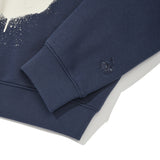 メルティングチェリープリントクロップスウェットシャツ [NAVY]