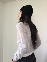 Summer Punching Crewneck Cardigan (4color)