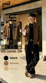 Fidel Seam Suede Jacket (3 colors)