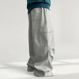 Hank Waistband Knee-Pintuck Training Wide Pants (5 colors)