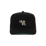 Leaf Chain VZ Monogram Pillbox Cap / Black