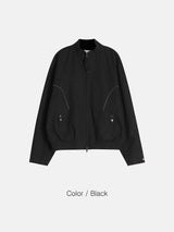 ラムコットントラックジャケット (2color)