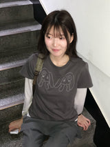 ウォーリーTシャツ - チャコール