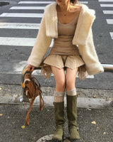 ウールブリオッシュクロップトグルCT