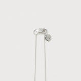 Irregular Polkadots Necklace, white