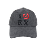 アイラブ EX ボールキャップ ( ウォッシングチャコール )