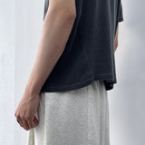 Structured Textured Cropped Tee