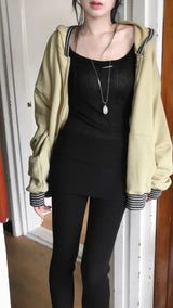 deeping egg line over hood ZIP - UP