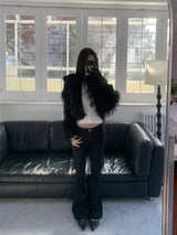 Dustline Stud Western Bootcut Long Pants