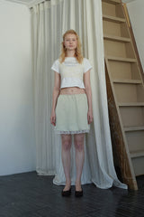 Layered bustier top_lace