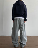 Drop Curved Bonded Sweatpants