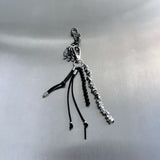 Dual Strand Keychain