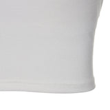 8287 Logo Crop Tank Top (White)