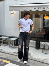 LMN Martin Vintage Bootcut Denim Pants (2 colors)