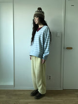Jacquard Winter Jogger Pants (2color)