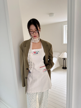 needlepoint apron dress 