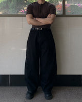 Taya Incised Cotton Pants