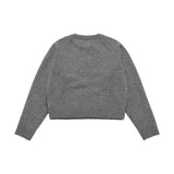 25FW WOMAN ベーシックロゴニット グレー