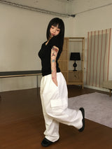 Haru unisex cargo pants (2color)