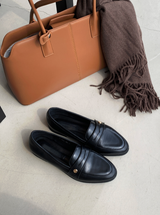 Love In 1006 Gold Ball Formal Loafers 