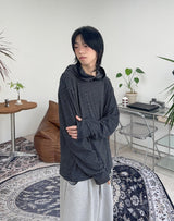 ネオルストライプフードロングスリーブ