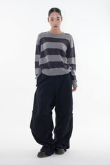 Moss stripe knit