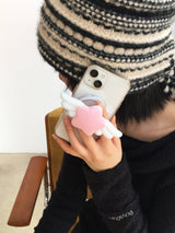 Star Wing Grip Tok Holder Smart Tok(Pink)