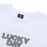 ラッキーデイクローバーT　ホワイト