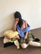 PREP Vネックニット（8color)