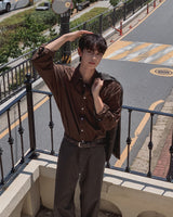 Rhodia Cabra Wide Slacks